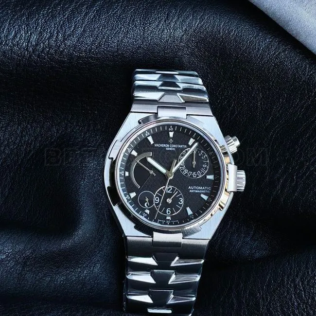 collectible watch KR factory Vacheron Constantin travels all over the world black dial47450front live photo