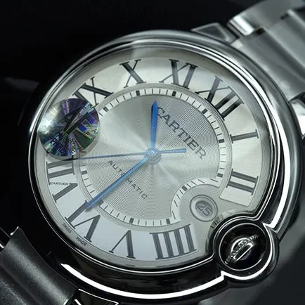 AF Cartier Blue Balloon Couples Timepiece
