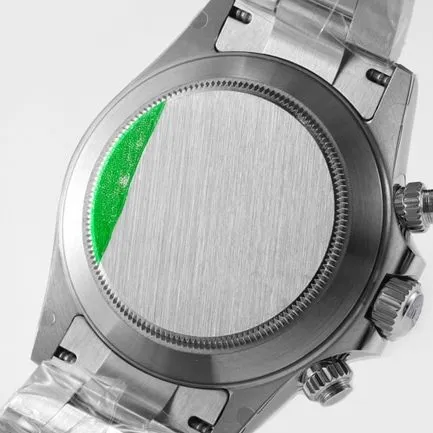 top-tier replicaRolex men's white dialsteel bracelet universe Daytona fully automatic movement watch front view