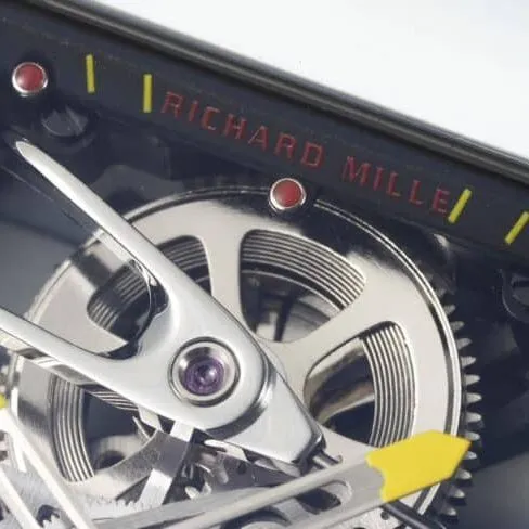 High-quality Richard Mille sports tourbillon men's watch movement diagram