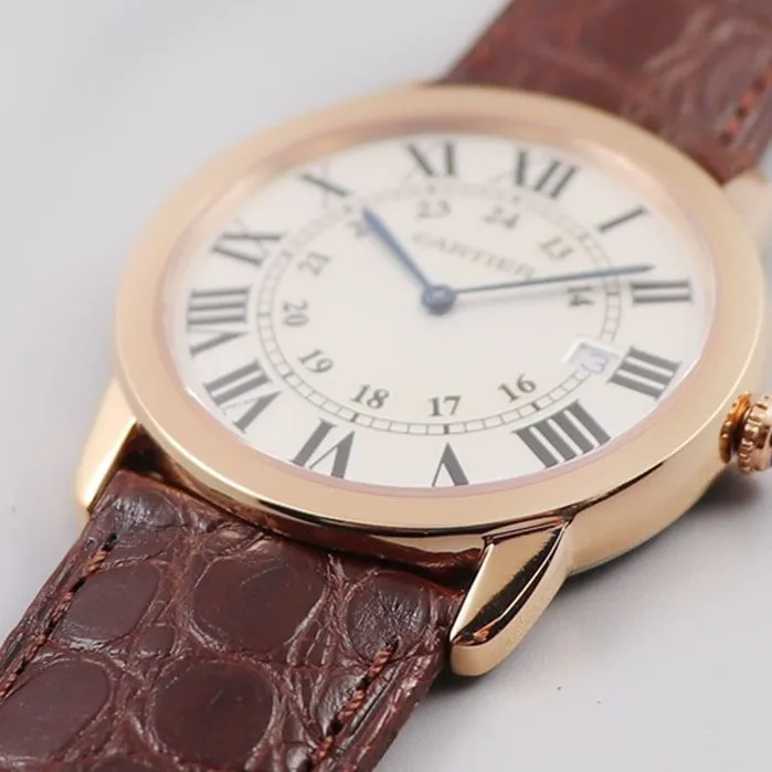 Cartier London series couple watch side view