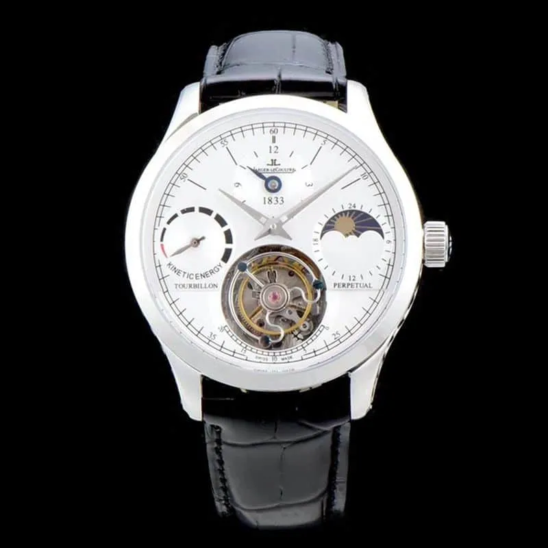 Jaeger-LeCoultrehigh-quality watch master series Q5046520 automatic genuine tourbillon men's watch side view