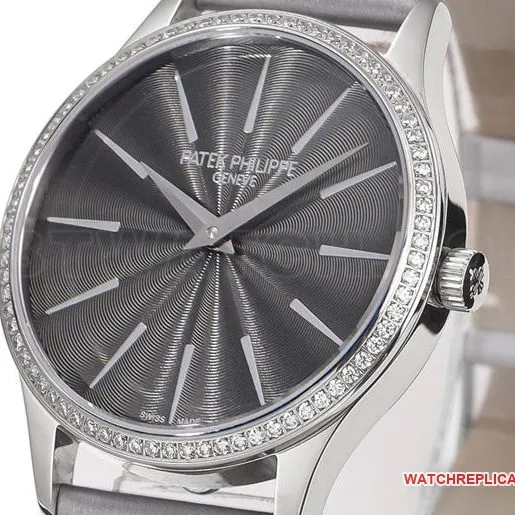 collectible watch GS factory classic Patek Philippe dark gray plate 4997front live photo