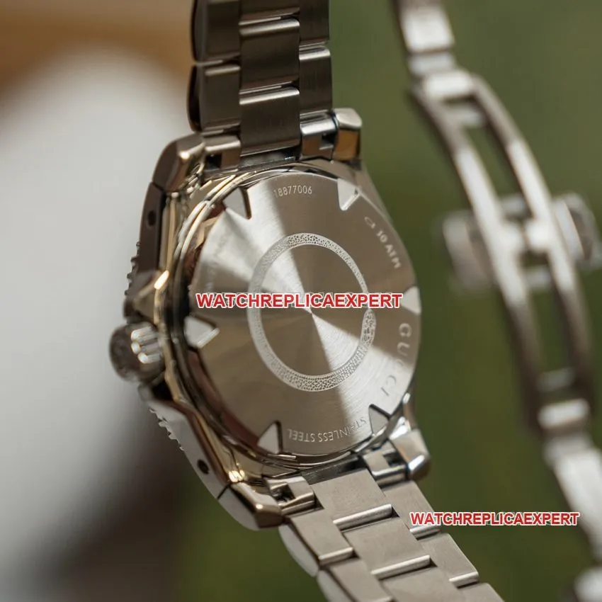 Gucci top-tier 1:1high-quality replica2024 new orange plate steel bracelet model YA136355caseback live photo