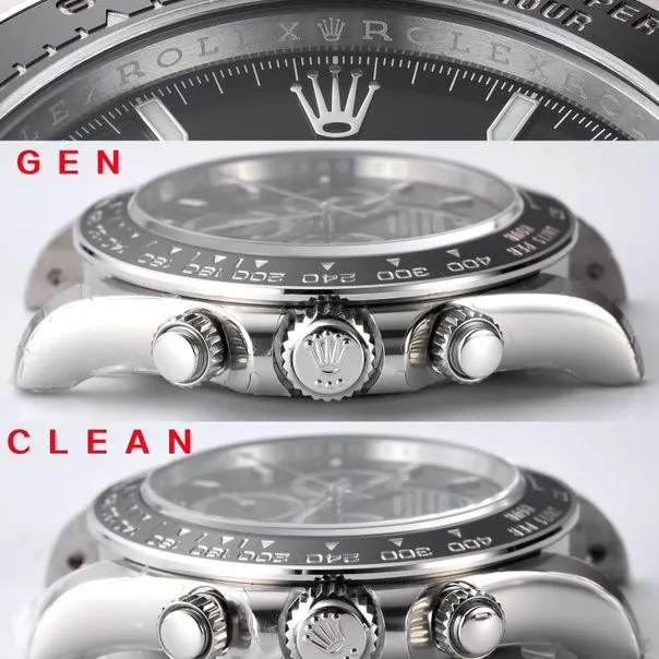 C factory Ditoner new black di 4131 movement top collectible watches real and fake comparison review
