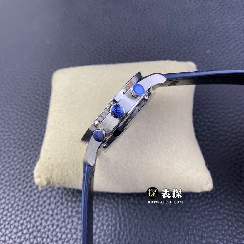 AZ factory IWC watch Portugal IW371620top-tier 1:1super watch men's white dialleather strap model pictures and prices front live photo