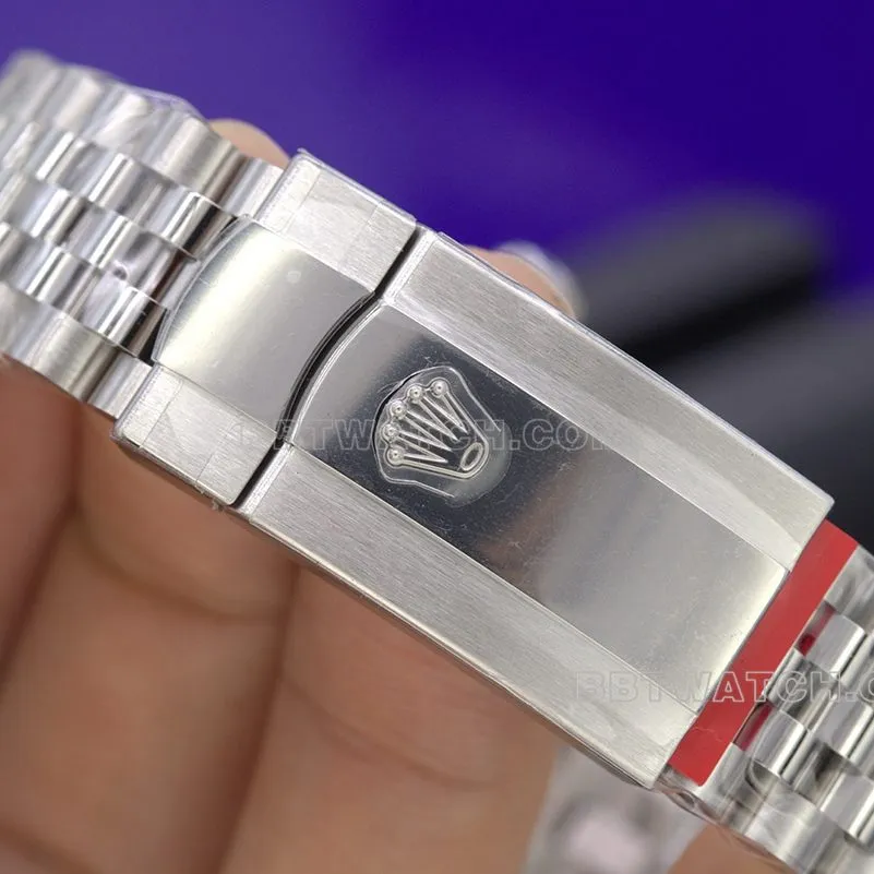 Rolex watch C factory log 41black dialclasp