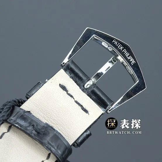 ZF FactoryPatek Philippe classic 5227super watch men's black dialleather strap model pictures and prices caseback live photo