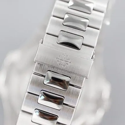 3K Factorytop-tier watch Patek Philippe fully automatic movement men's blue dialsteel bracelet watch front view