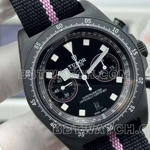 collectible watch submersible V+ factory Tudor purple 7750 mechanical side live photo