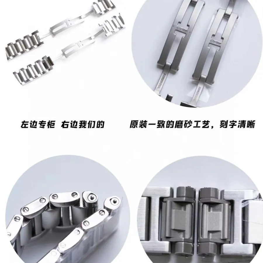 Original tank authenticity comparison evaluation Cartiertop-tier watch appearance comparison chart