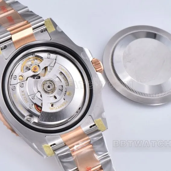 Factory C RolexGMT-Master1:1top-tier root beer ring m126711chnr-0002movementlive photos