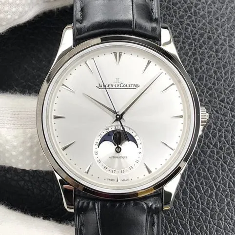 GFJaeger-LeCoultre master moon phasetop-tier watch genuine and fake comparison evaluation moon phase disk chart