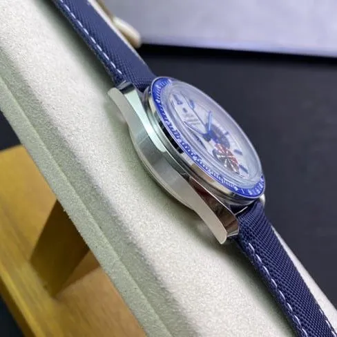 Celebrating Snoopy’s 150th anniversary Omega Speedmaster series top-tier watch front view