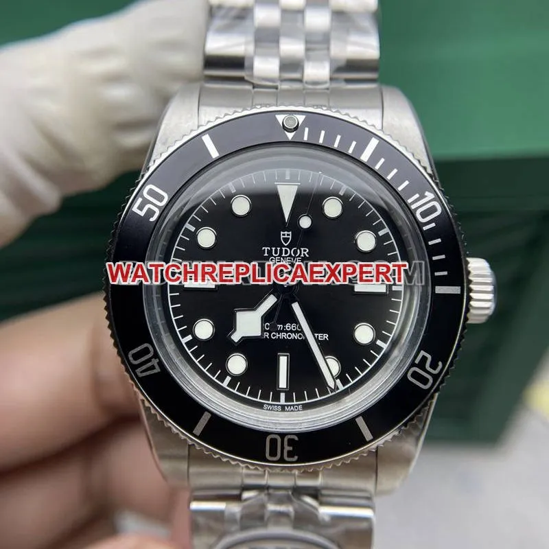 Tudor collectible watch DIF factory Biwan 41mmblack dial mechanical steel bracelet model clasplive photos