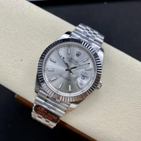 Big factory high-quality AR Return of the King Rolex Oyster Perpetual Datejust 41 series men's watch front view