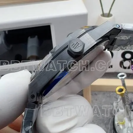 Audemars Piguet Watch APS Factory Royal Oak Sun Face Steel Bracelet Front Live Photo