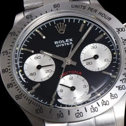top-tier watch Rolex retro series black dial men's watch manual chronographmovementbracelet picture