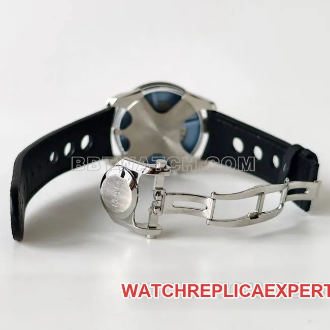 watch MB&Fblue dialK1 factory mechanical rubber braceletfront live photo