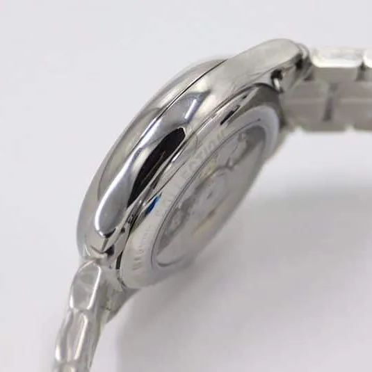 GS factory Longinesreplica watch master series moon phase watch white dial316stainless steelbracelet bracelet picture