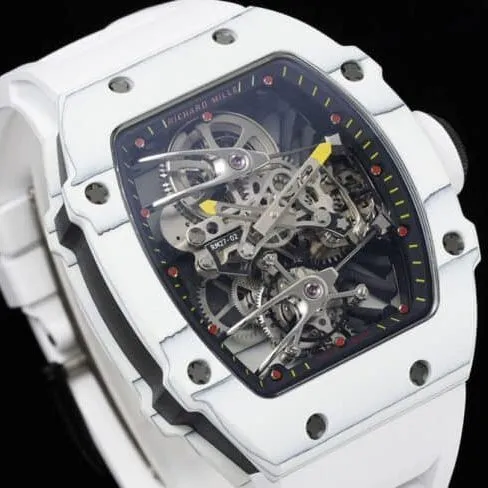 top-tiersuper Richard Mille's new RM 27-02 sports tourbillon men's watch side view