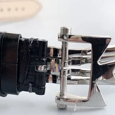 TWS factory Vacheron Constantintop-tierhigh-quality watch men's black dial black belt mechanical leather strap inheritance series round watch clasp picture