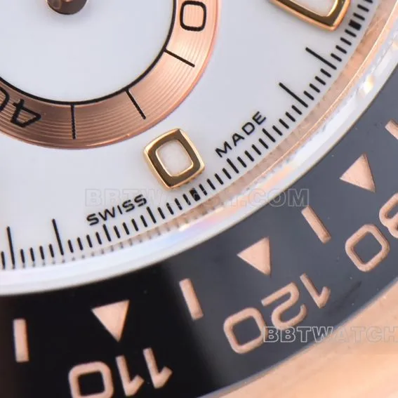 Factory C Rolex Daytonatop-tier 1:1super ivory 116515LN-L(FC) caseback live photo