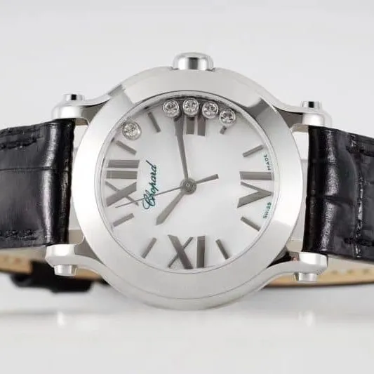 Chopard Happy Diamonds Collection 278509-3001 Watch Review - Side View
