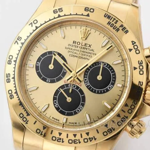 CleanRolexDaytonasuper gold plate 4131steel bracelet model 126508braceletlive photos