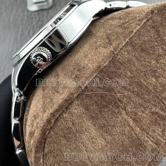 watch Jaeger-LeCoultre9F factory master black dial mechanical 1428421side live photo