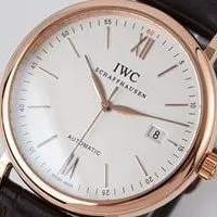 IWC Portofino gold and Portugal 7-Day