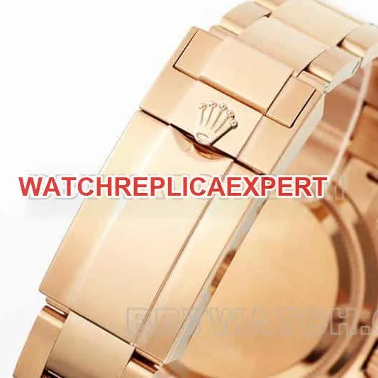 APS factory Rolex Daytonatop-tier 1:1high-quality pink disc rose goldsteel bracelet model 116505front live photo
