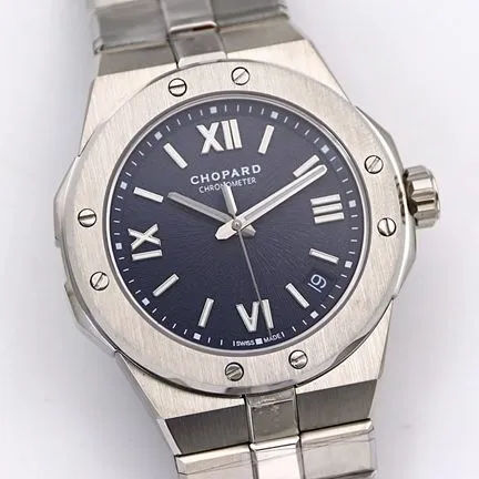Chopardhigh-quality watch men's blue dial Alpine Eagle ALPINE EAGLE series automatic movementsteel bracelet watch movement picture