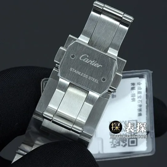 AF FactoryCartier blue balloon top-tier watch women's white dialsteel bracelet pictures and prices clasplive photos