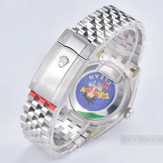 C factory Rolex log super cloneblue dial36mm five grid link m126234-0017braceletlive photos