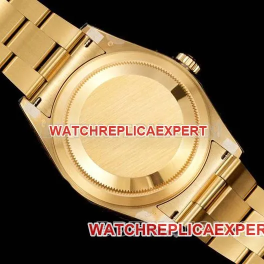 AR+ factory top-tier watch Rolex Navigator gold plate machinery yellow gold steel braceletside live photo
