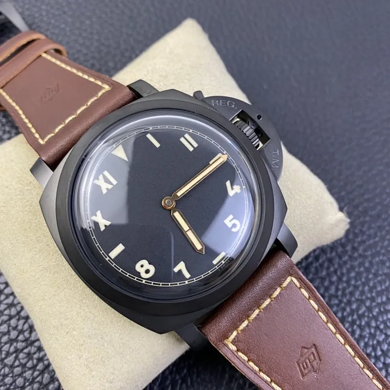 SF factory Paneraireplicapam00629 watch power up to 3 days 47mm diameter side view