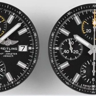 TF factory Breitlingtop-tier watch Avengers black dialA13317 real and fake comparison review appearance live photos