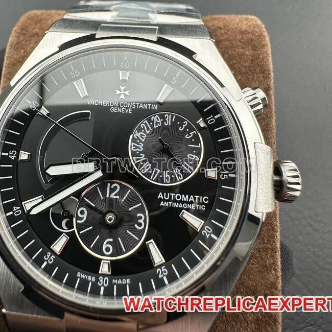 collectible watch 9F factory Vacheron Constantinblack dial mechanical 47450front live photo