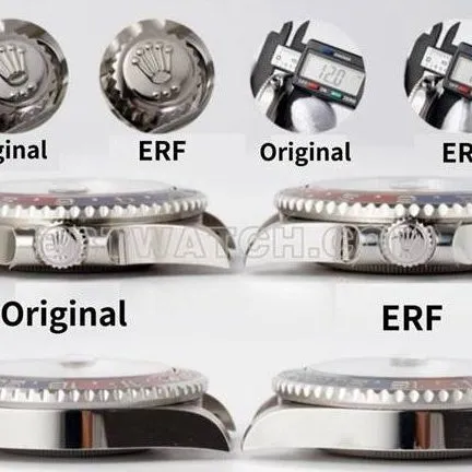 ERF factory RolexGMT-Master3285movementtop-tier watch comparison Genuine difference movementlive photos