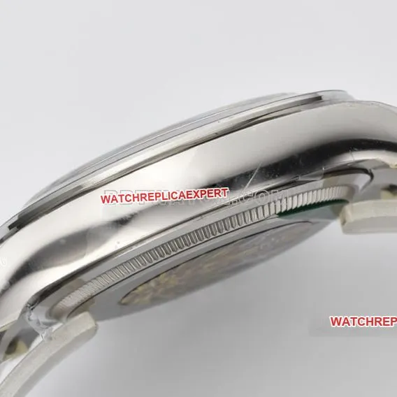 C factory RolexDaytona1:1top-tier replicawhite gold cement gray 4131steel bracelet model side live photo