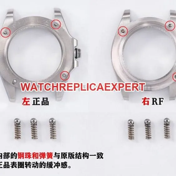 Evaluation of the differences between RFRolexSubmarinertop-tier and genuine Shocking launch lume comparison chart