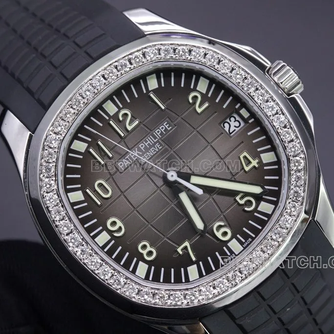 ZFPatek Philippe1:1top-tier watch grenade 5167A-001 set with real South African diamonds movement details