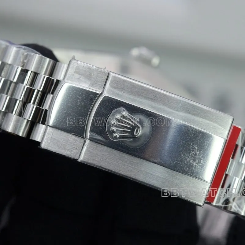 Rolex1:1 Watch Factory C Log 41green Dial Five-Bead Bracelet