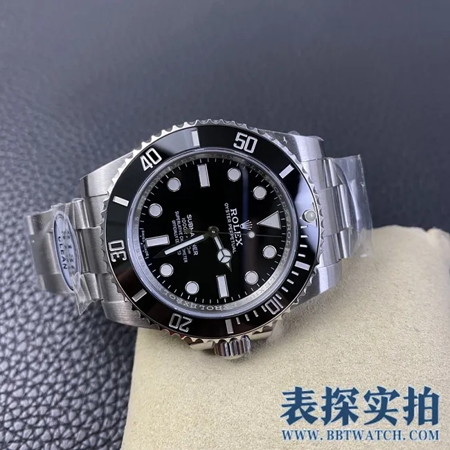 Factory C RolexBlack Submariner high-quality latest version ring mouth_price_style pictures_quality side profile