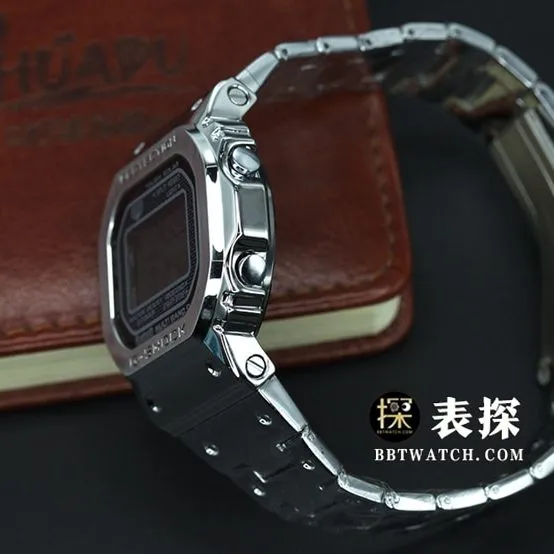 Casio watch men's square dialsteel bracelet picture and price side live photo