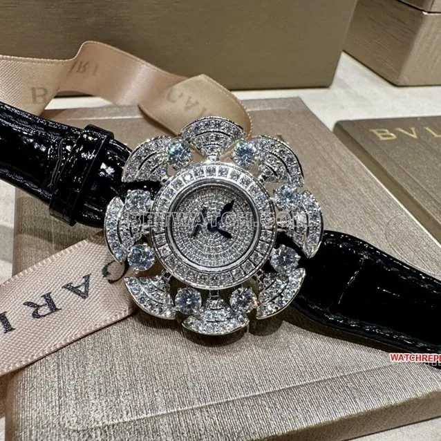 Bvlgari1:1super dialleather strap model 103474caseback live photo