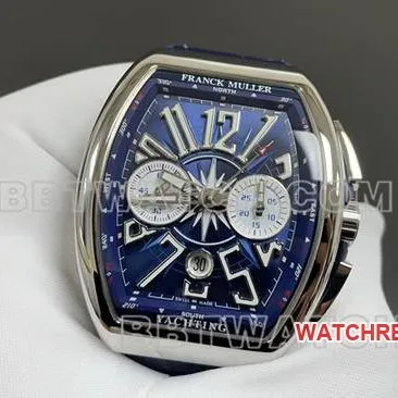 ABF factory collectible watch Frank Muller V45 blue dial leather braceletfront live photo