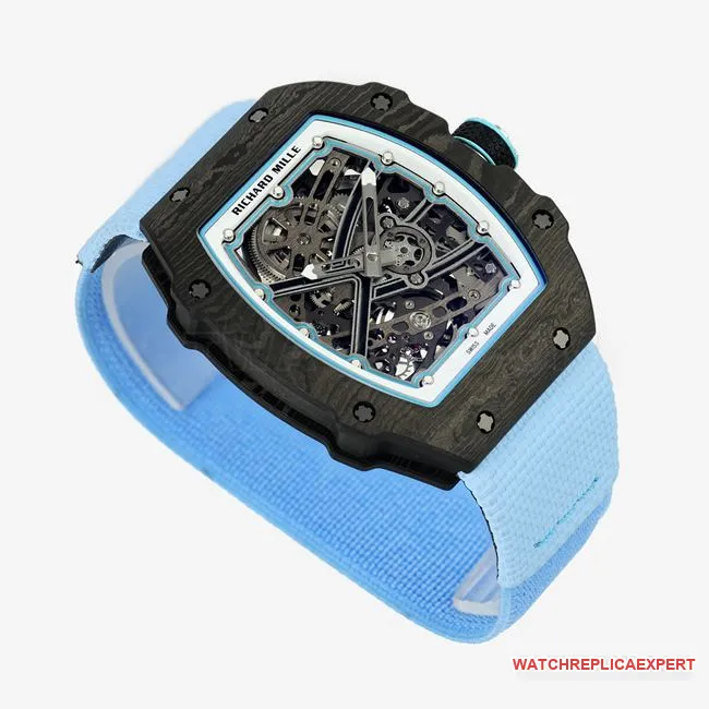 top-tier watch UMI factory Richard Mille hollow dialRM067-02side live photo