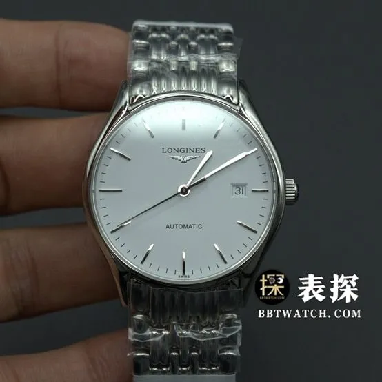 GK factory Longines Luya top-tier watch white dial silver needle steel bracelet model pictures and prices clasplive photos